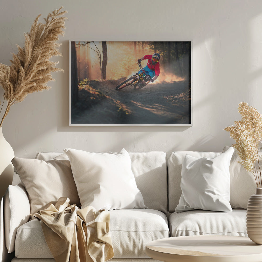 Golden Bermed Corner | Poster