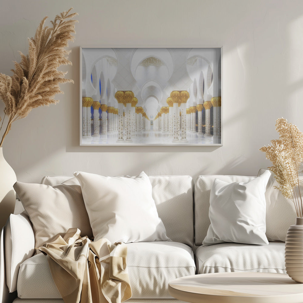 White and Gold | Poster