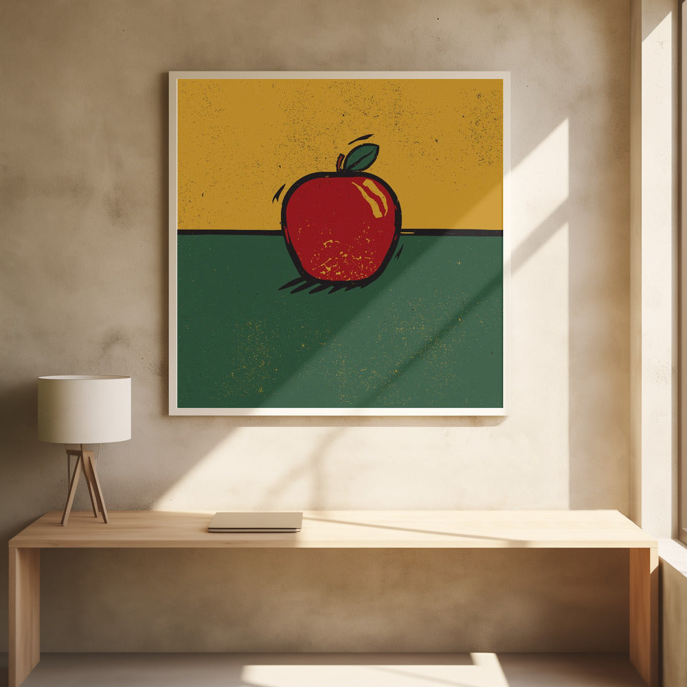 Apfel | Poster - Kunstdruck