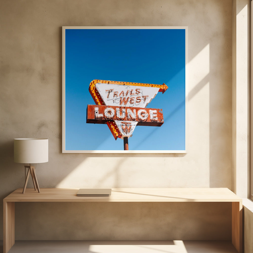 Trails West Lounge | Poster - Kunstdruck