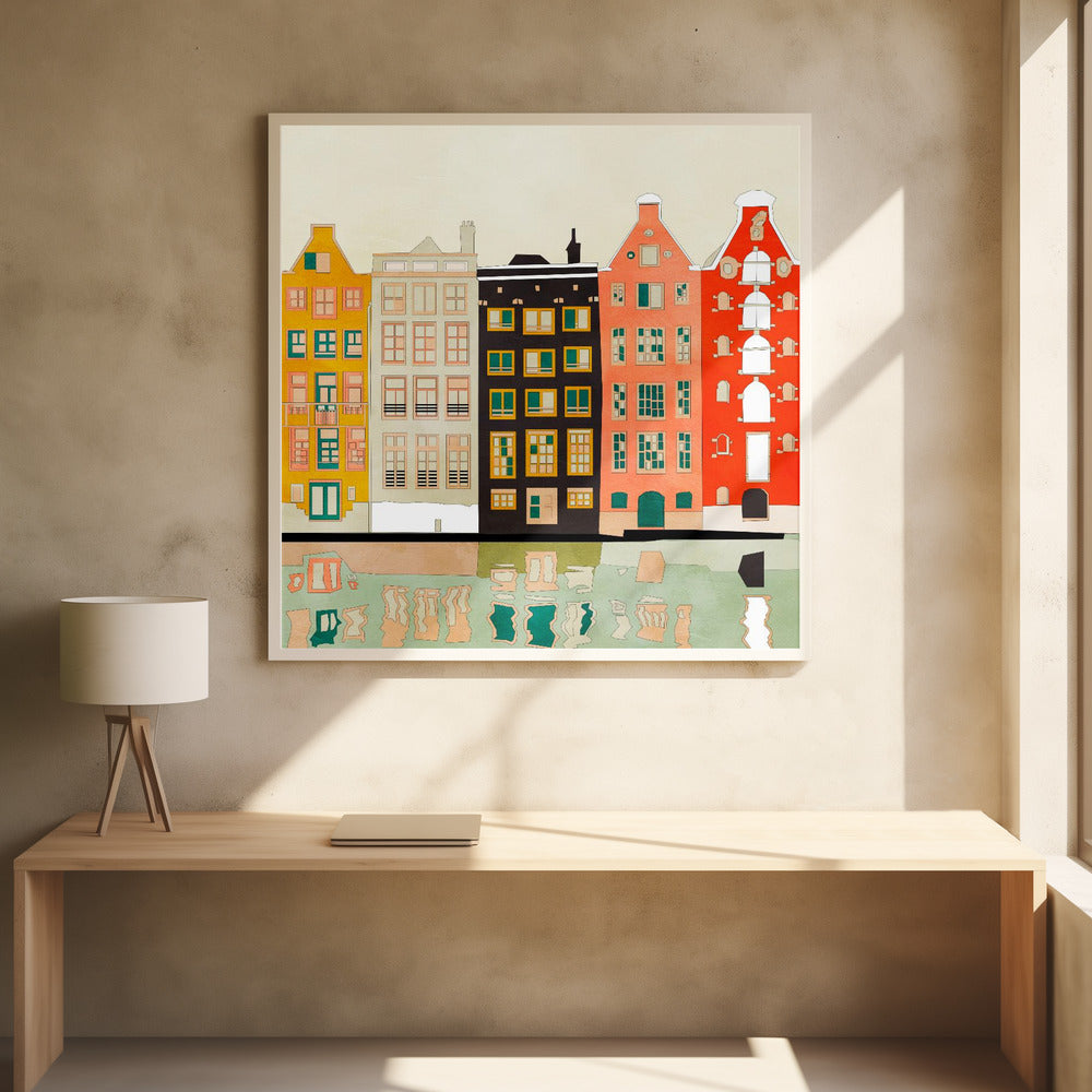 Amsterdam Houses 2 | Poster