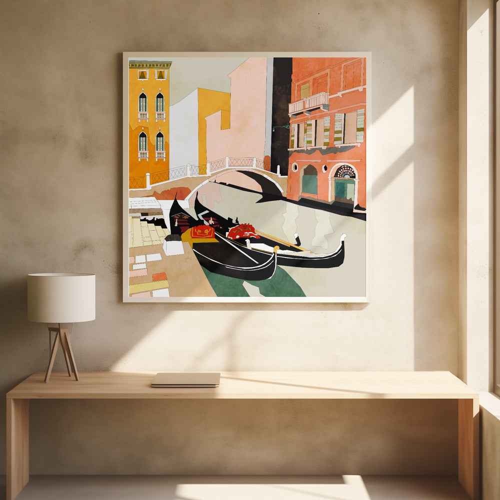 Venedig Gondeln | Poster