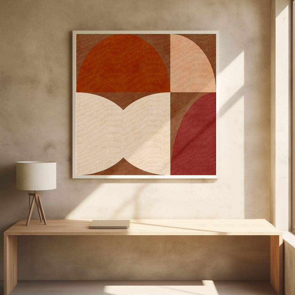 Autumn Mid Century Earthy 14 | Poster