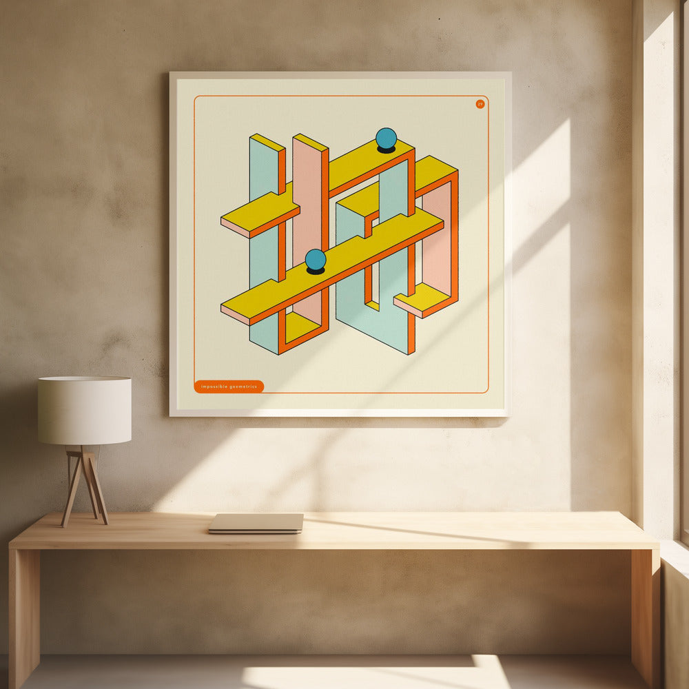 Unmögliche Geometrie 29 | Poster