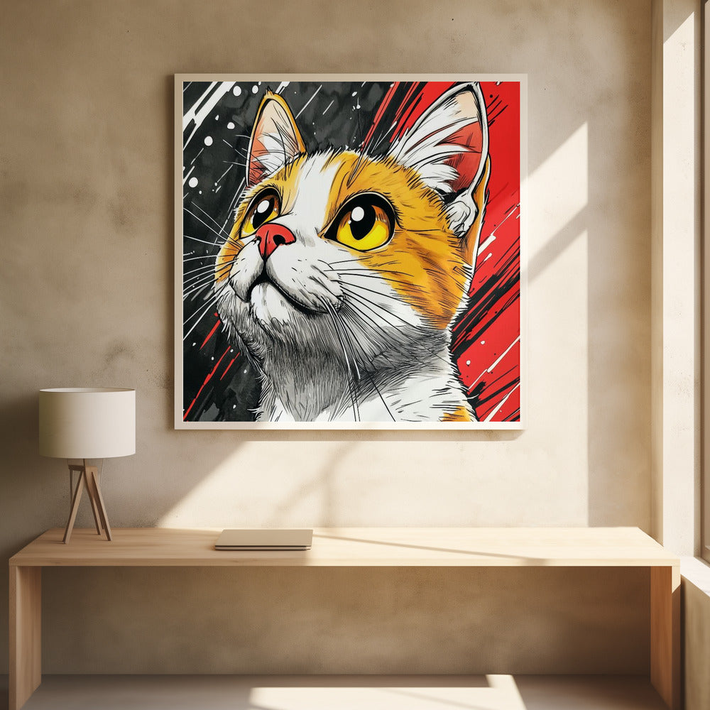Katze Luna | Poster
