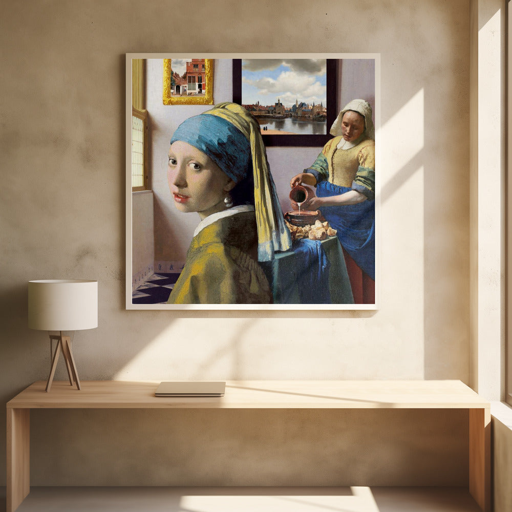 Vermeers Mädchen | Poster