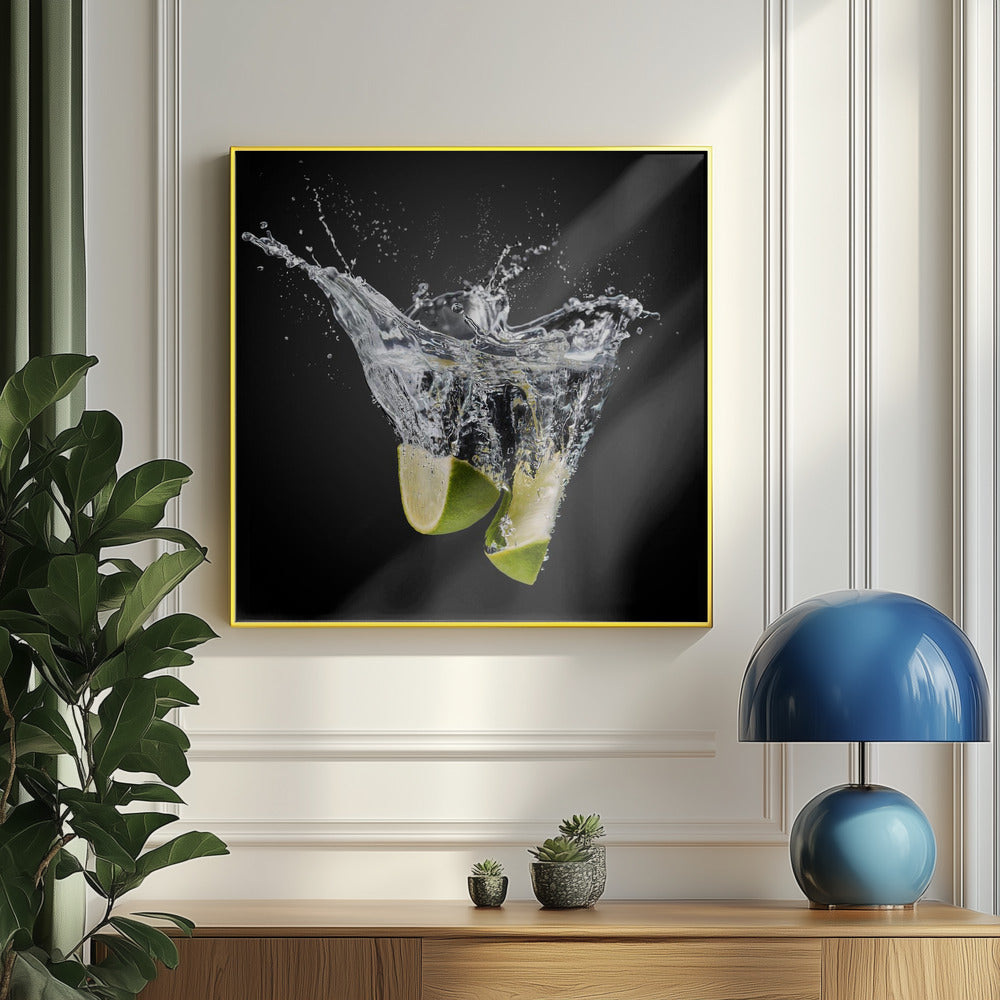 Tuoreita limejä! | Julisteet - Taidevedokset