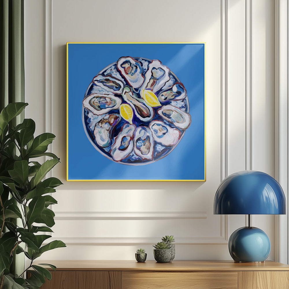 Plato de ostras | Posters  - Impresiones de Arte