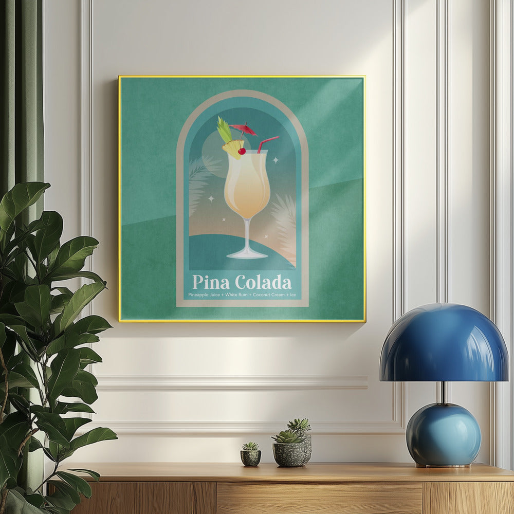Kokteyl Pina Colada | Poster