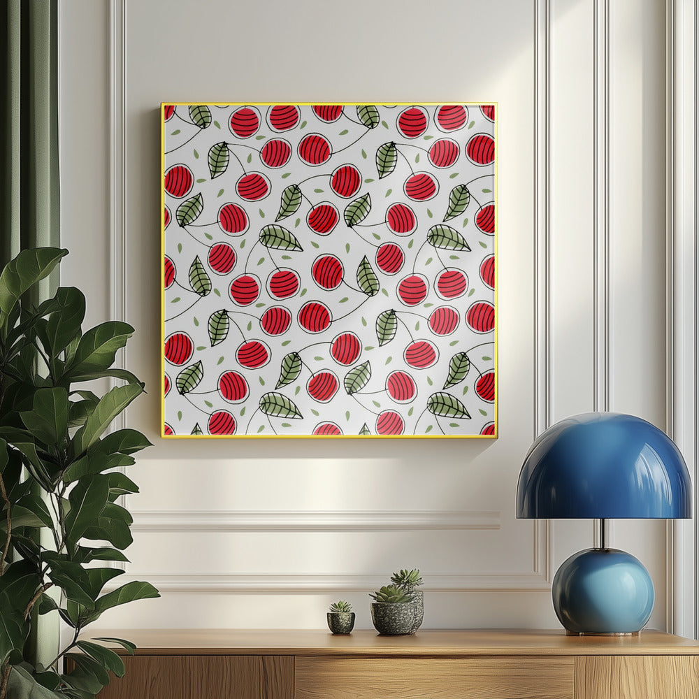 Rote Kirschen | Poster - Kunstdruck