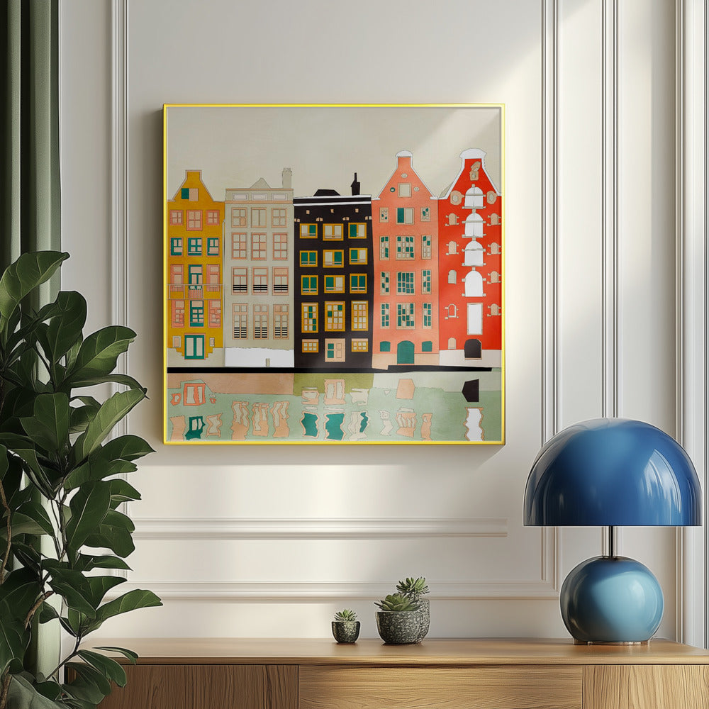 Amsterdam Houses 2 | Poster