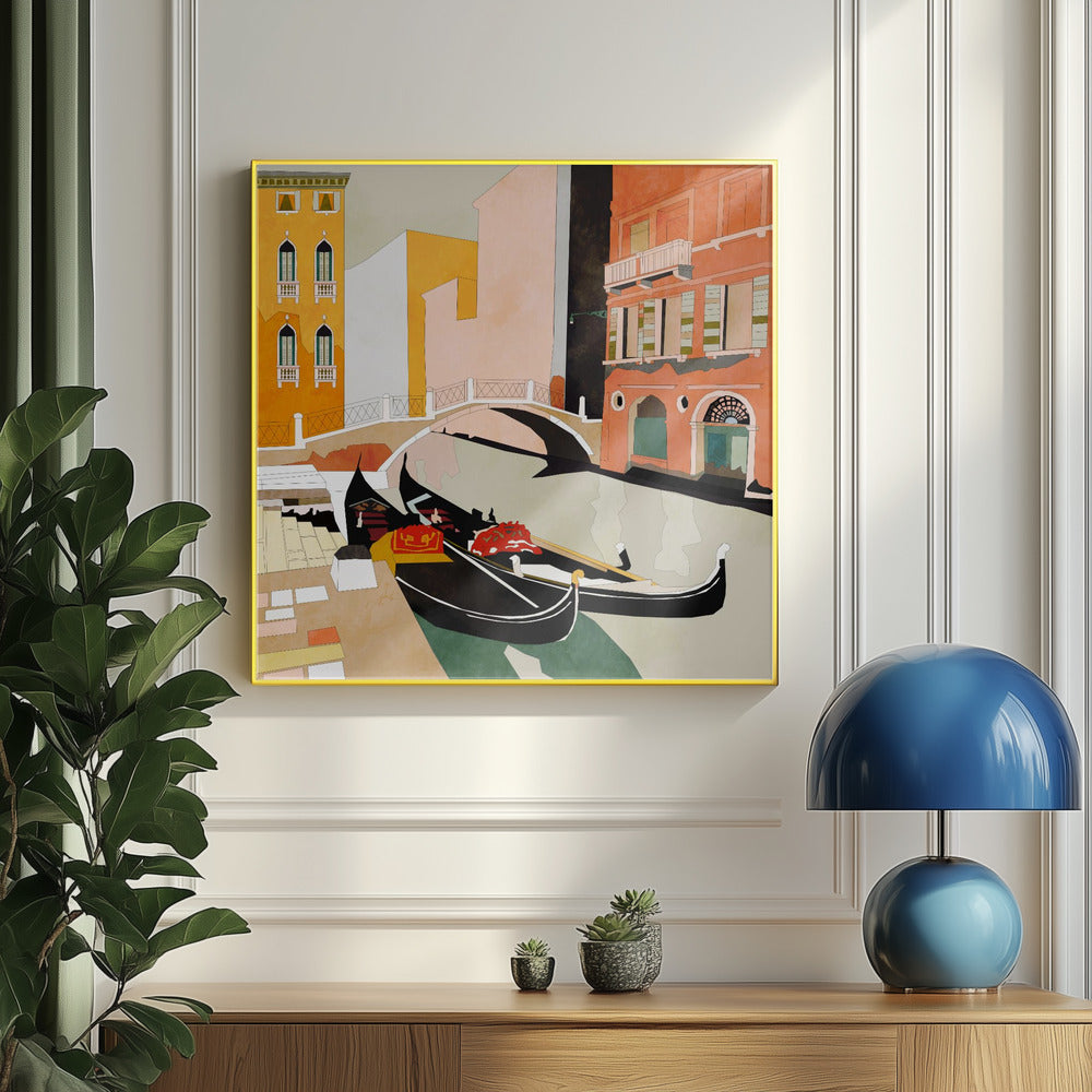 Venedig Gondeln | Poster