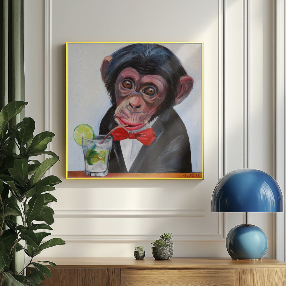 Monkey in a Tuxedo | Poster