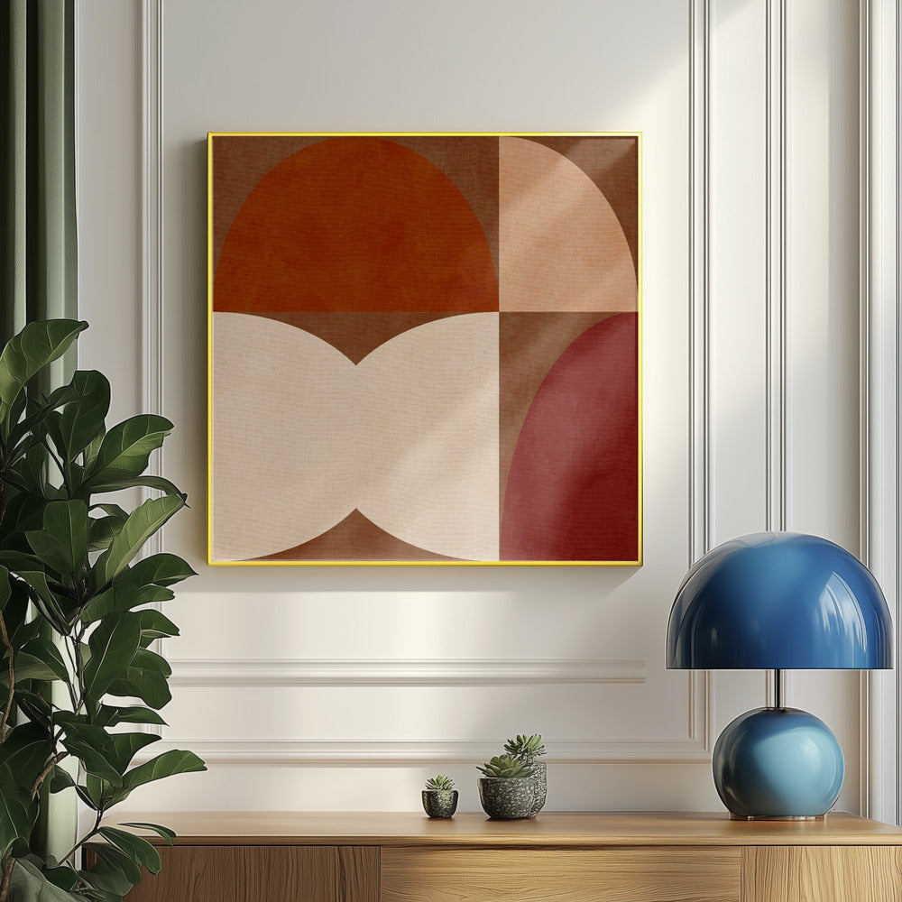 Autumn Mid Century Earthy 14 | Poster