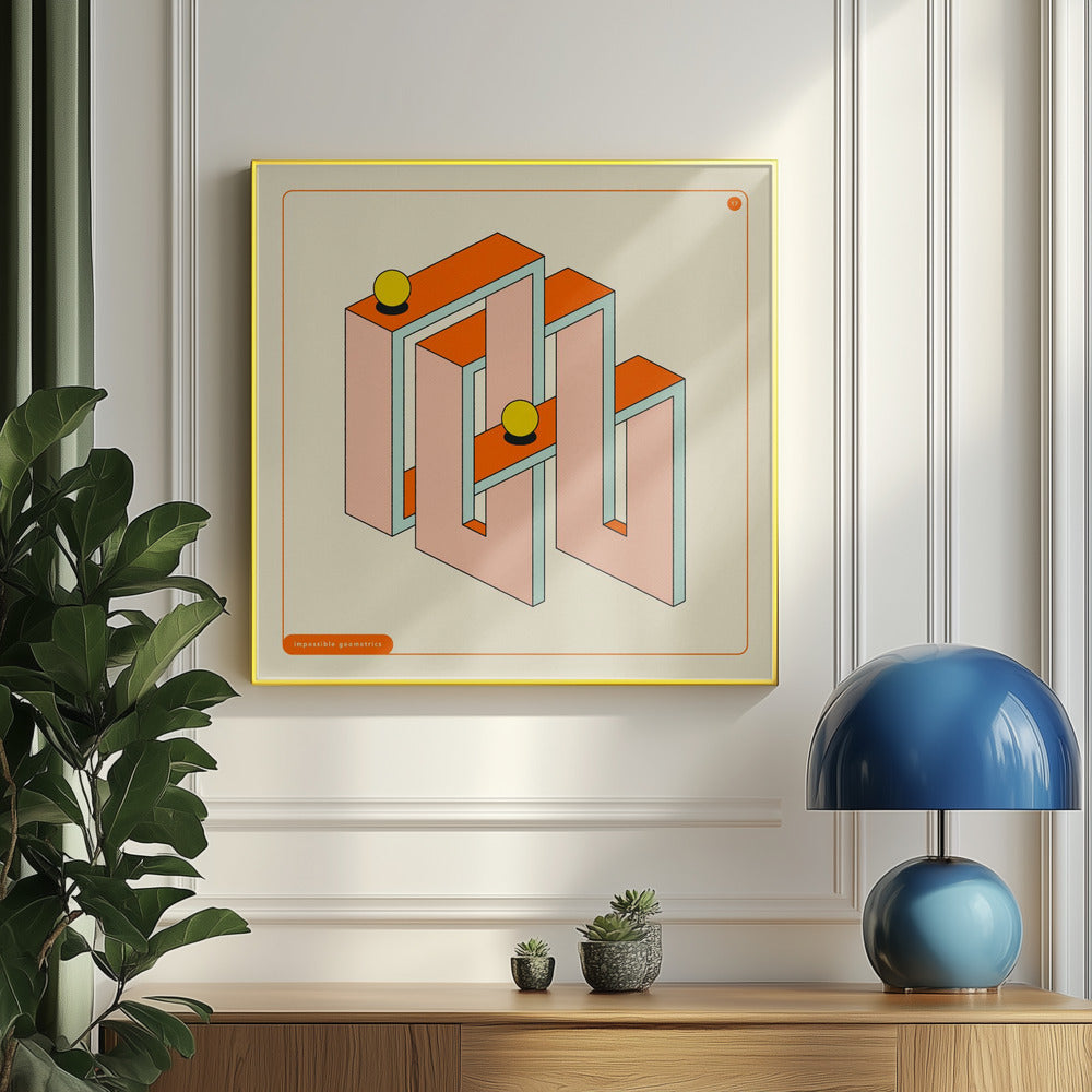 Géométries impossibles 17 | Posters - Affiche Artistique