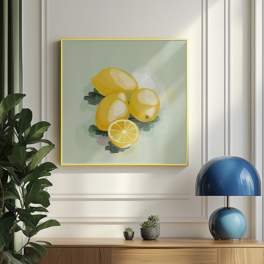 Tres limones y medio | Posters  - Impresiones de Arte