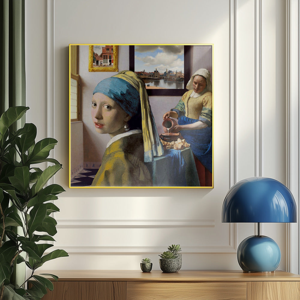 Vermeers Mädchen | Poster