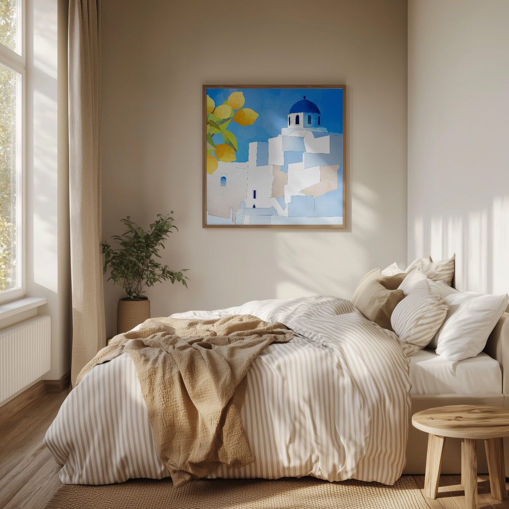 Santorini Neu | Poster