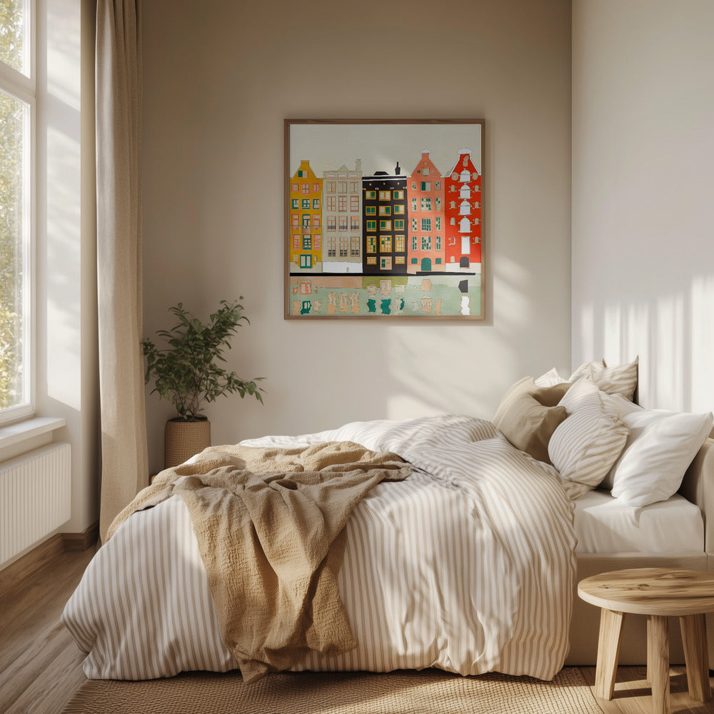 Amsterdam Houses 2 | Poster