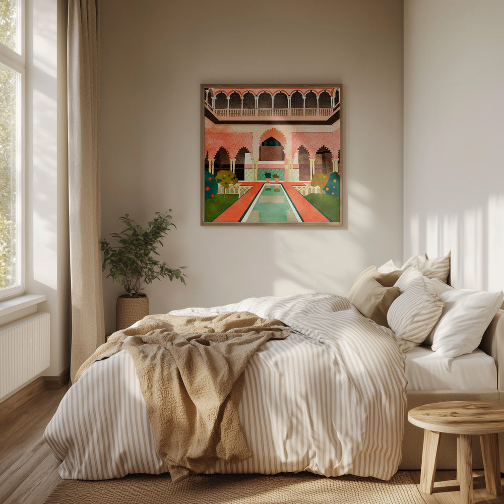 Alhambra Granada Spanien | Poster