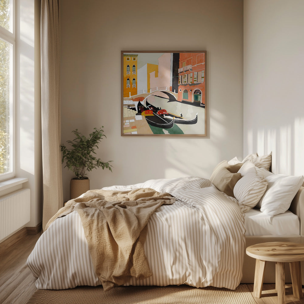 Venedig Gondeln | Poster