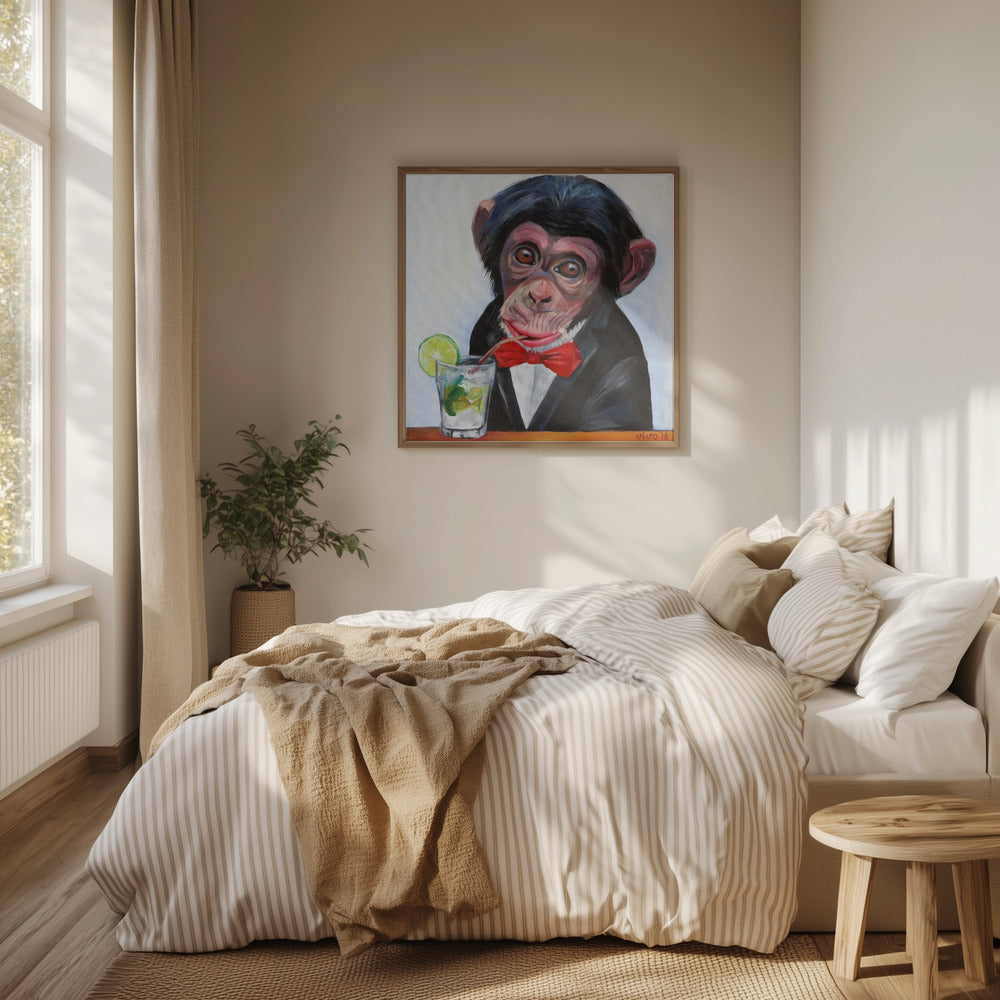 Monkey in a Tuxedo | Poster