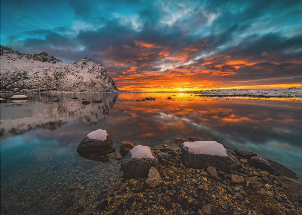 taivas tulessa | Valokuvatapetit