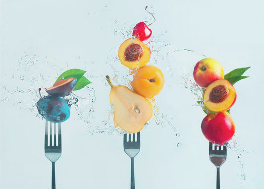 Obstsalat zubereiten | Fototapeten