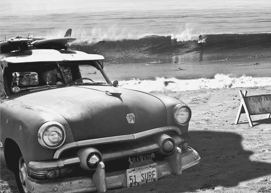 Klasyczny Ford Woody | Wydruki na łótnie