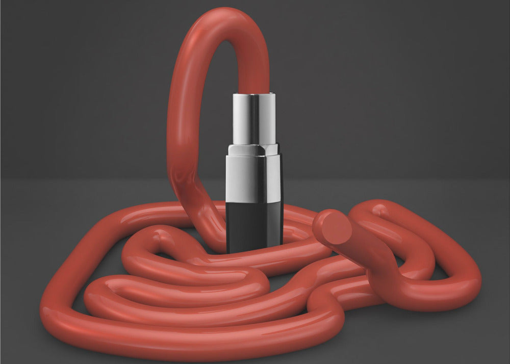 Huulipuna | Canvastaulut