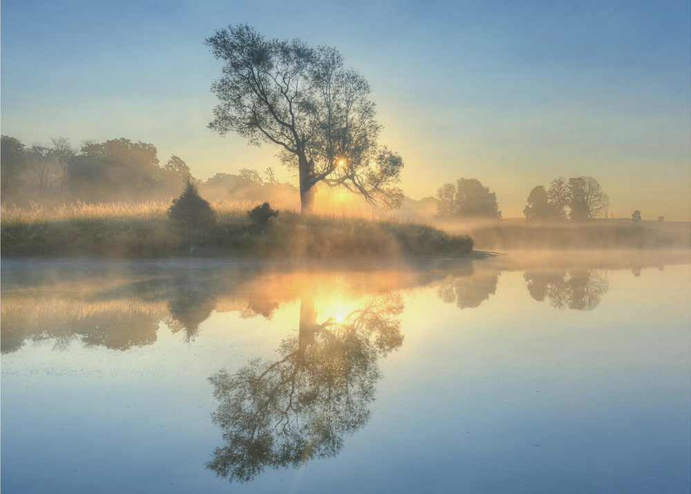 Morgenrefleksion | Fototapeter