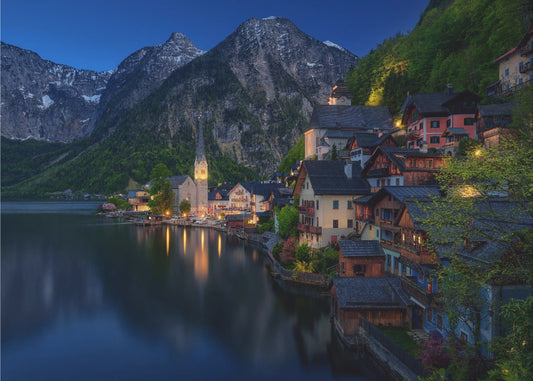 Turistinäkymä. Valokuvatapetit