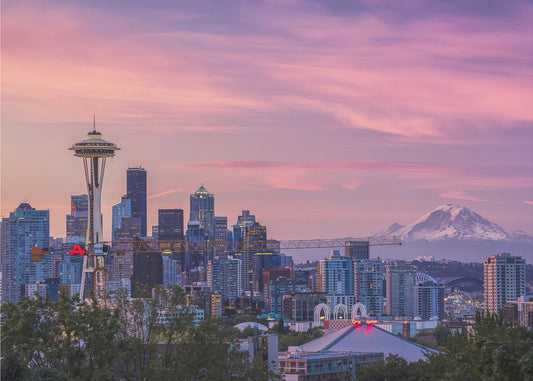 Hyvää huomenta, Seattle! | Valokuvatapetit