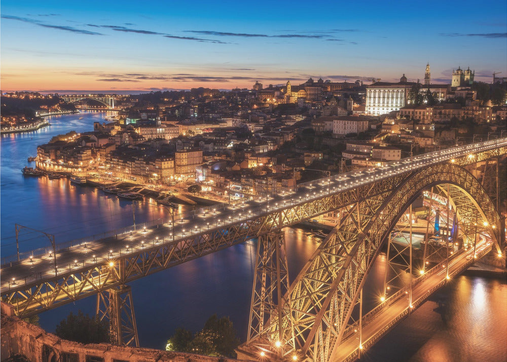 Portugal - Porto Blue Hour | Wallpaper