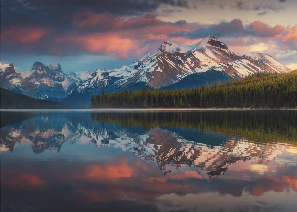 Maligne-väri. | Valokuvatapetit