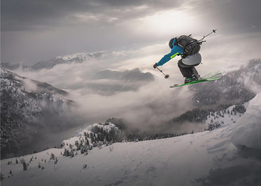 Erämaastohiihto | Julisteet - Taidevedokset