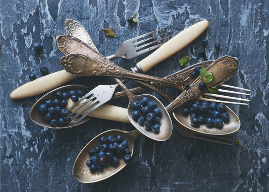 Lusikat ja mustikat | Julisteet - Taidevedokset