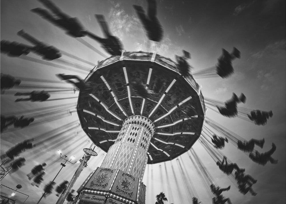 Swinger na fali | Wydruki na łótnie