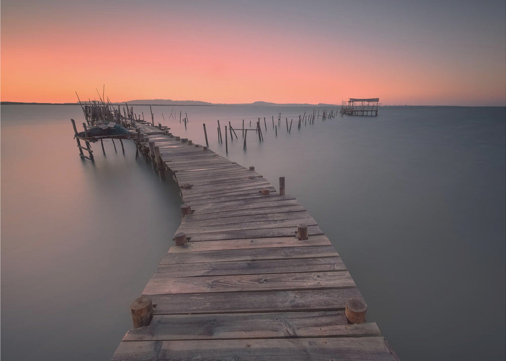 Maisons sur pilotis | Papier Peint Photo