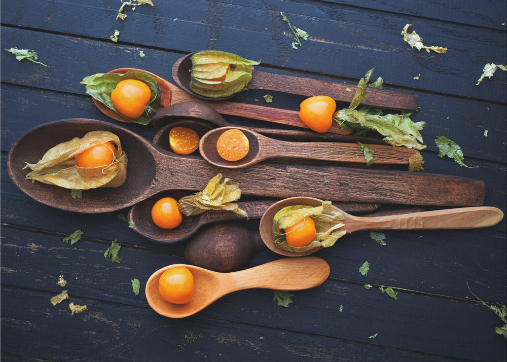 Löffel&Physalis | Poster - Kunstdruck