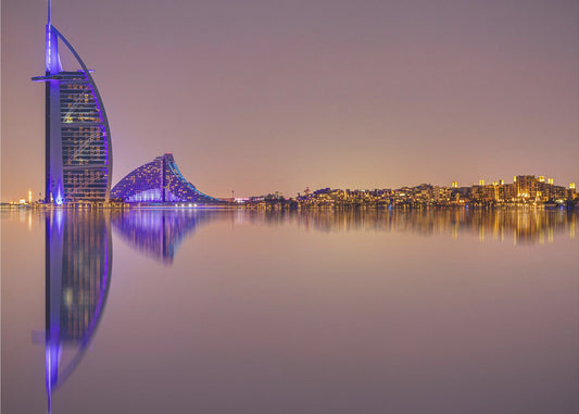 Odbicia Burdż Al-Arab | Wydruki na łótnie