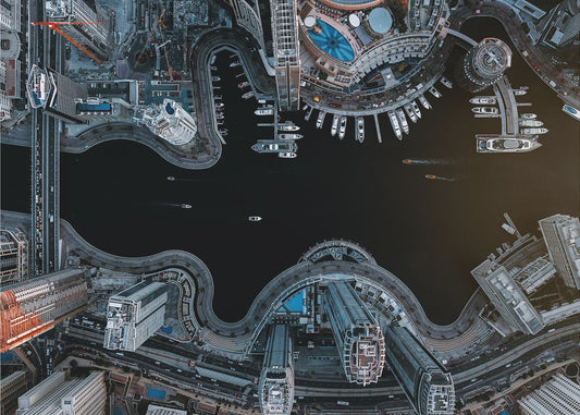 Dubai Marina 2 | Leinwand-Bilder