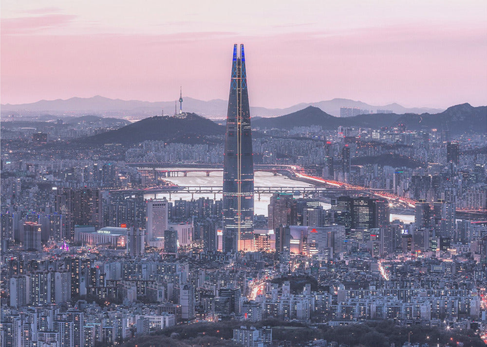 Seoul Stadt | Fototapeten