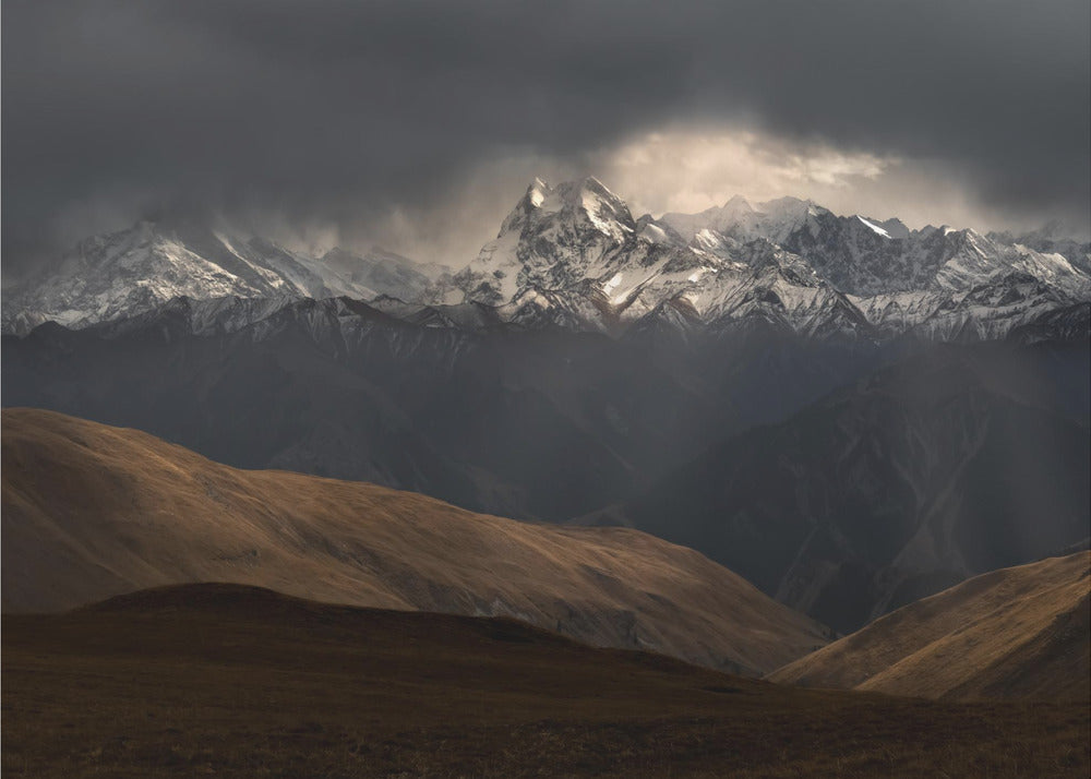 Luminen vuorenhuippu | Valokuvatapetit