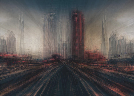 Dubai Bahnhof | Leinwand-Bilder