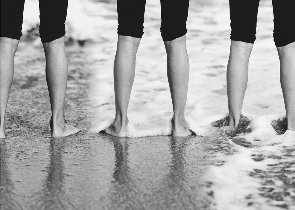 Pies mojados. Impresiones en Lienzo