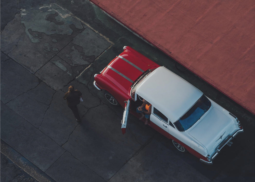 CZERWONY | Fototapeta