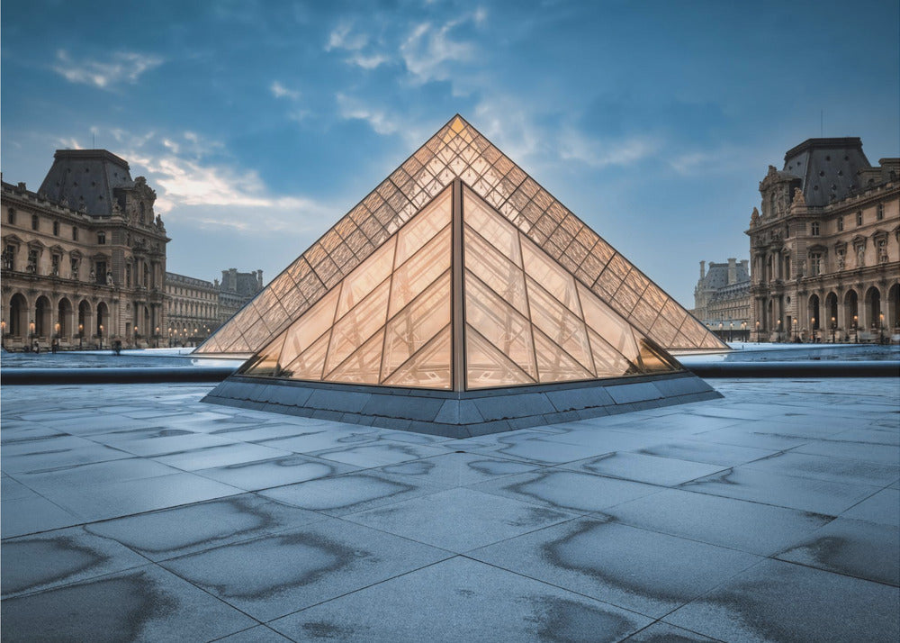 Triángulo de luz | Papel Pintado Fotográfico