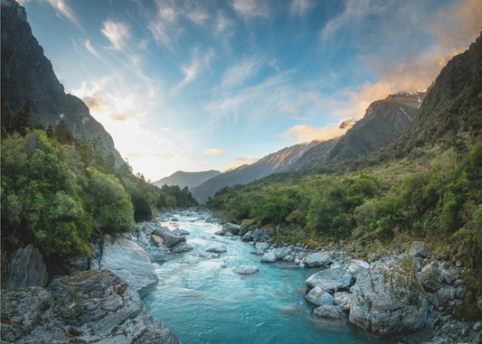rzeka Copland | Wydruki na łótnie
