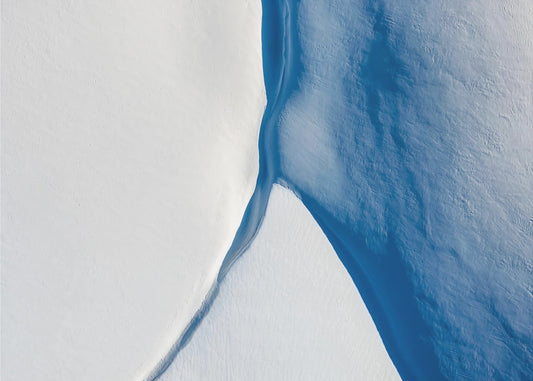 Weiß und Blau | Fototapeten